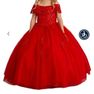 Girls size 8 pageant dress